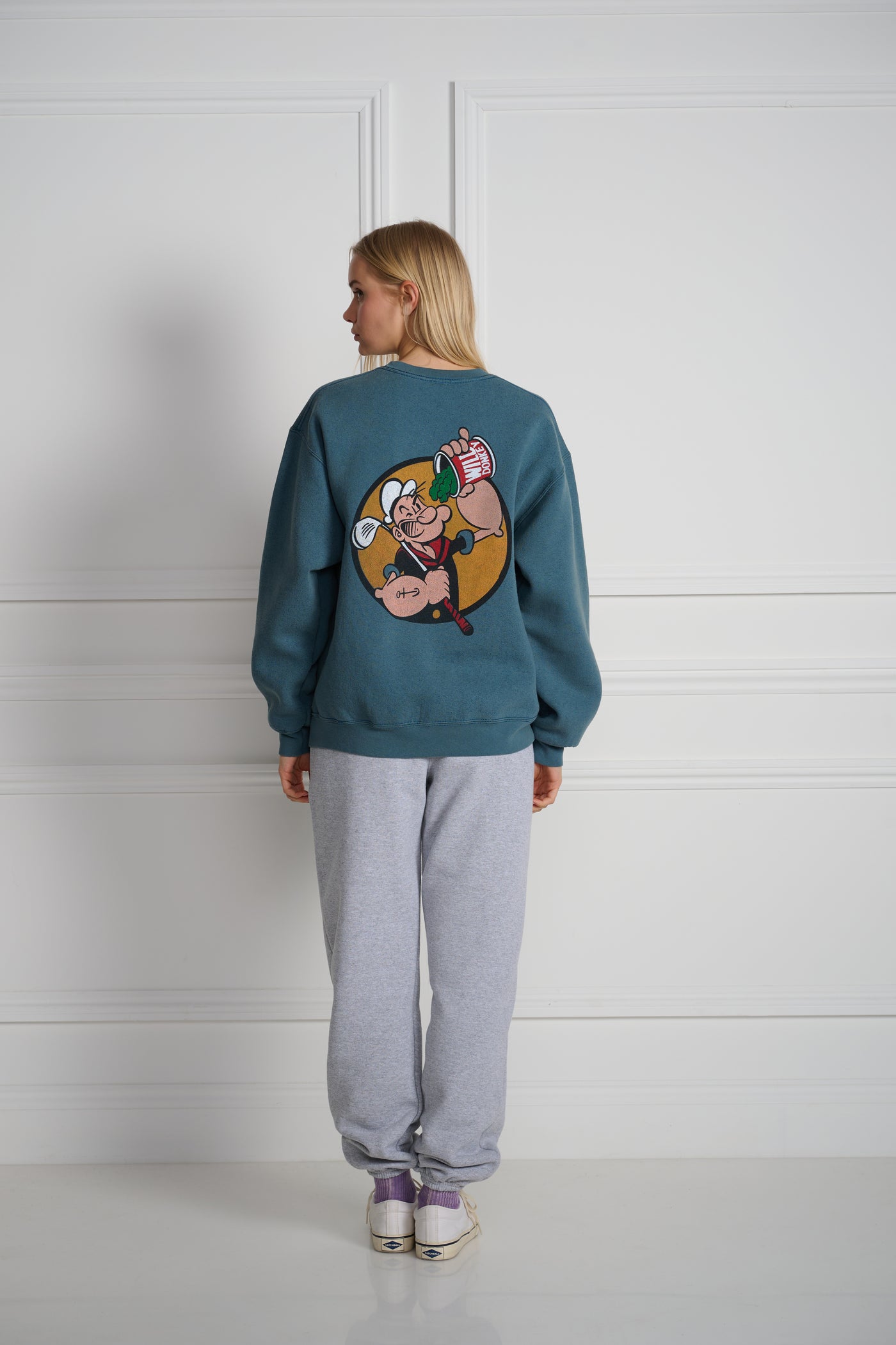 Spinach Set In Crewneck