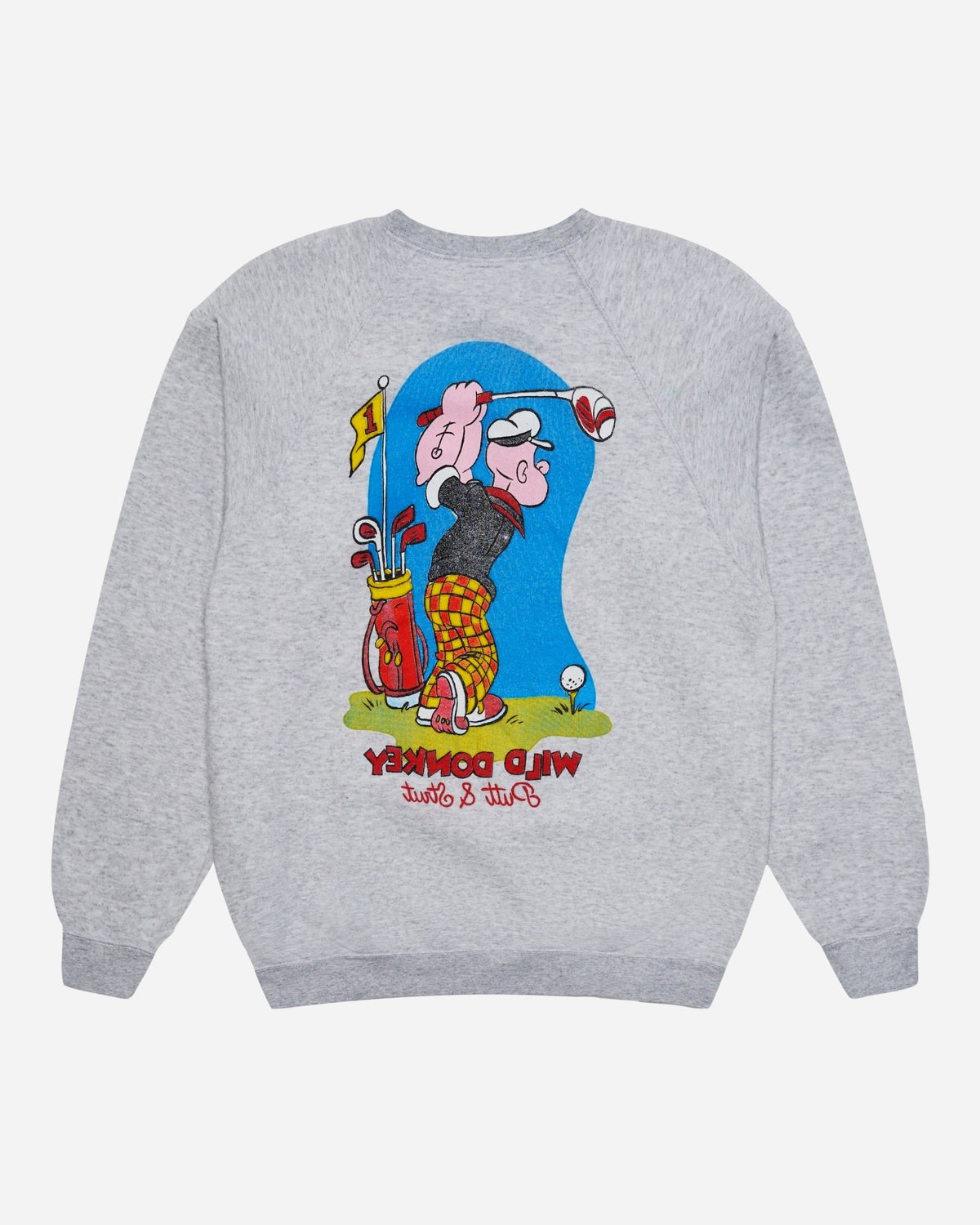 Pop Swing Raglan Sleeves Crewneck