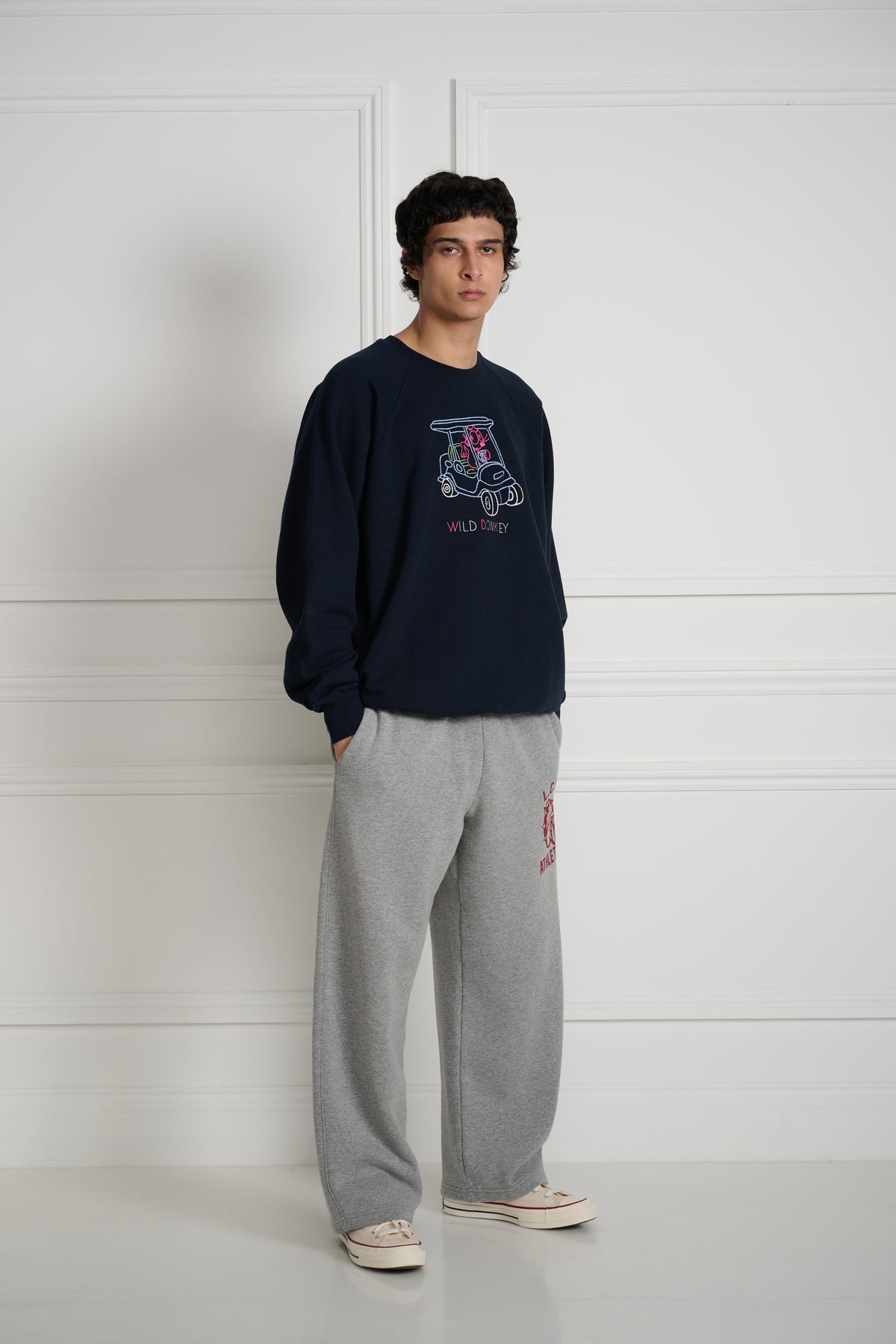Buggy Raglan Sleeves Crewneck