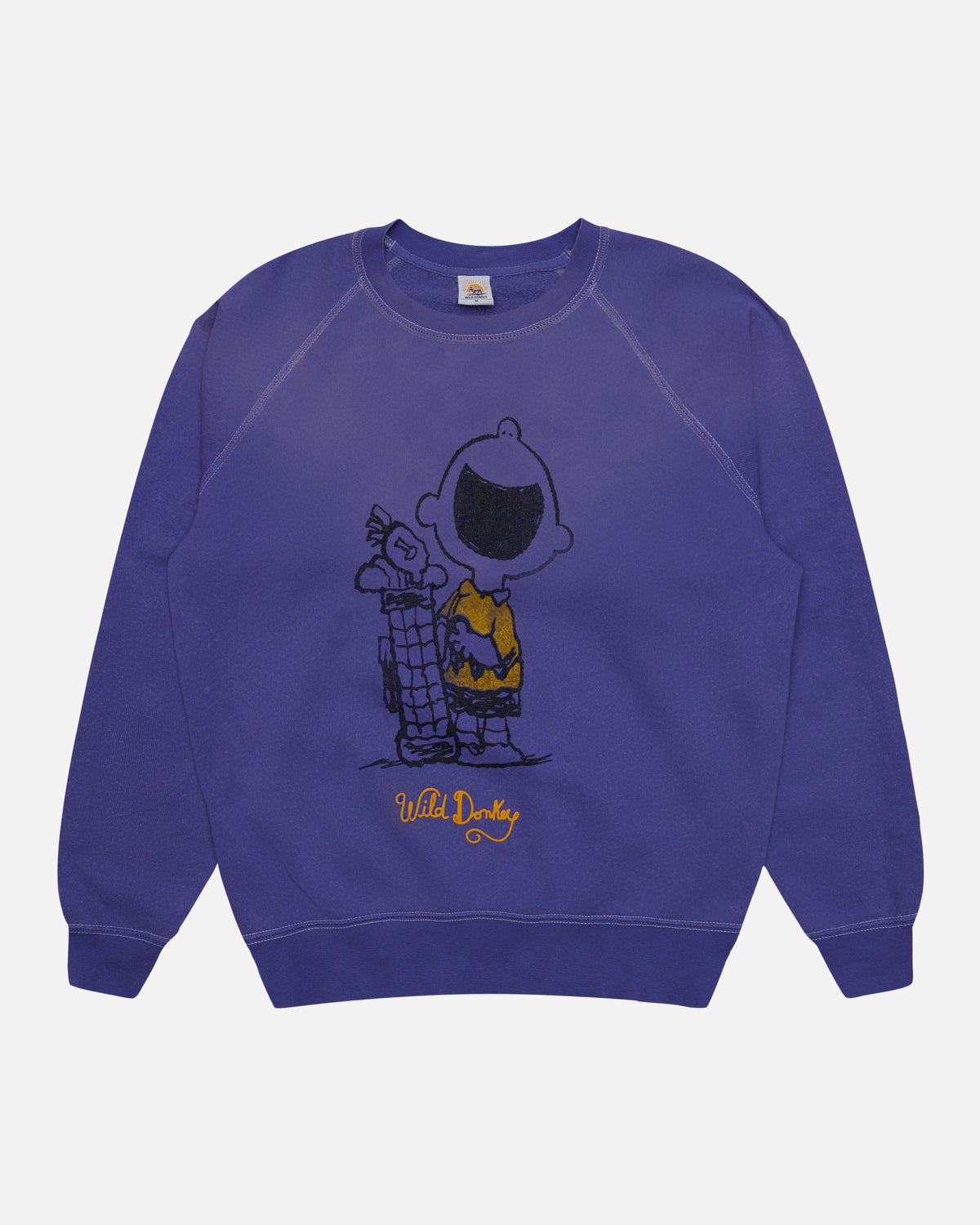 Laugh Raglan Sleeves Crewneck