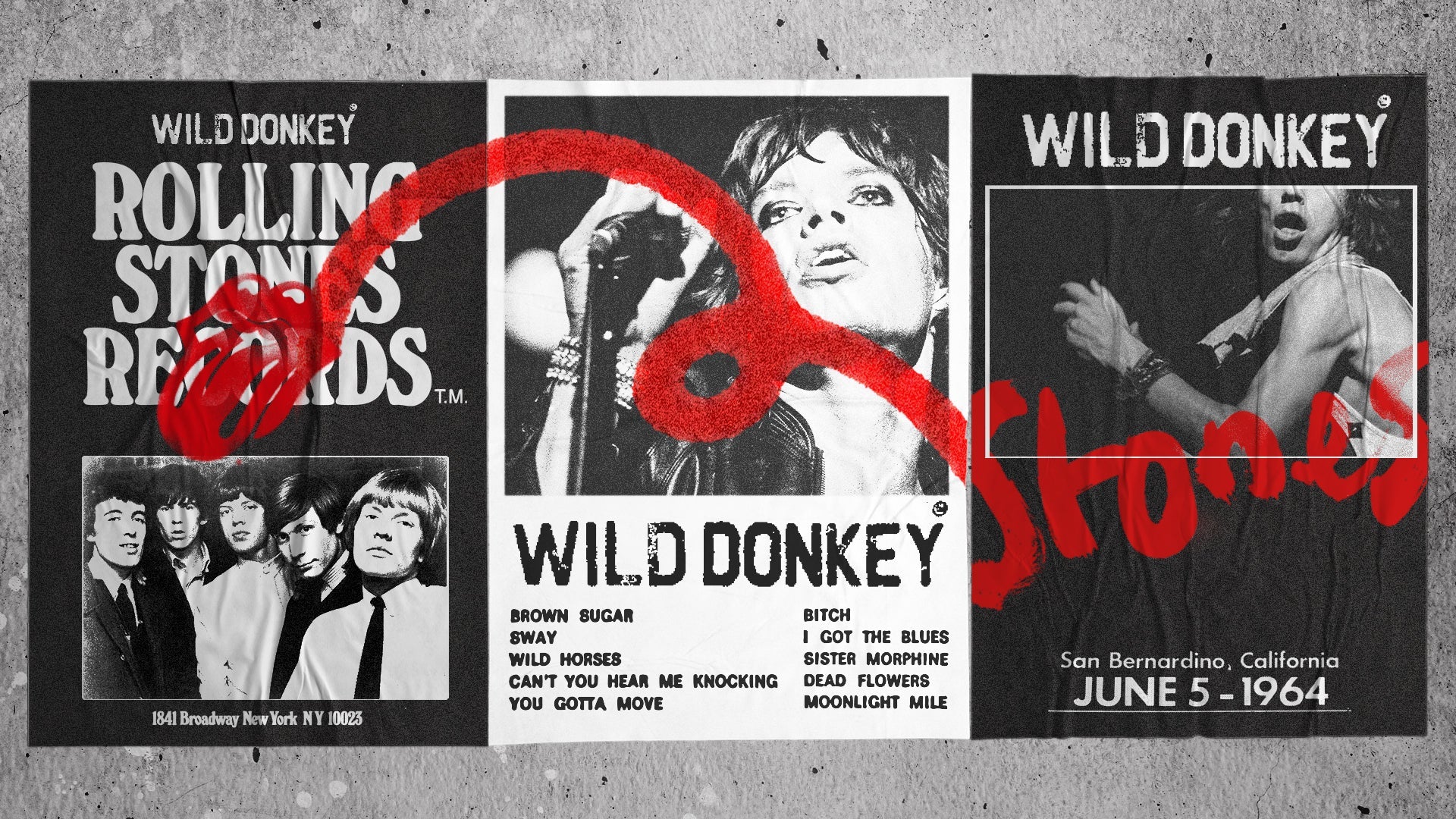 Wild Donkey x Rolling Stones SS26