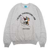 SLIDE Set-in crewneck