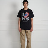 Wild Donkey X Rolling Stones T-Shirt Black