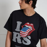 Wild Donkey X Rolling Stones T-Shirt Black