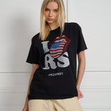 Wild Donkey X Rolling Stones T-Shirt Black