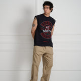 Wild Donkey X Rolling Stones Tank Black