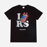 Wild Donkey X Rolling Stones T-Shirt Black