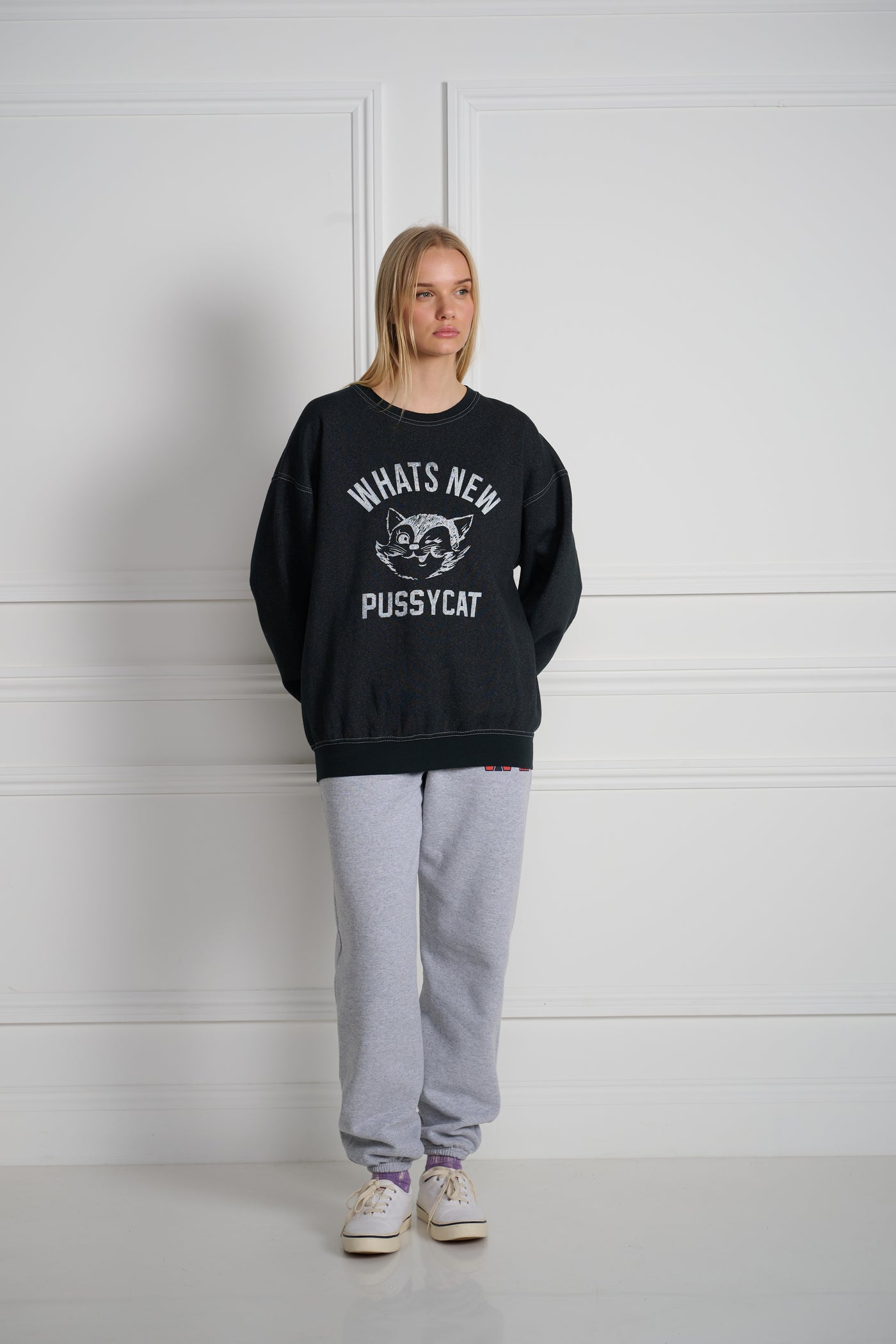 Pussycat Set in Crewneck