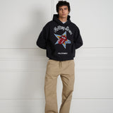 Wild Donkey X Rolling Stones Hoodie Black