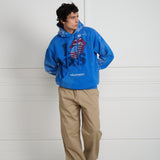 Wild Donkey X Rolling Stones Hoodie Blue