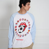 Wild Donkey X Rolling Stones Long Sleeve T-Shirt White