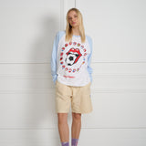 Wild Donkey X Rolling Stones Long Sleeve T-Shirt White