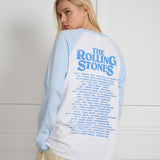 Wild Donkey X Rolling Stones Long Sleeve T-Shirt White