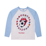 Wild Donkey X Rolling Stones Long Sleeve T-Shirt White
