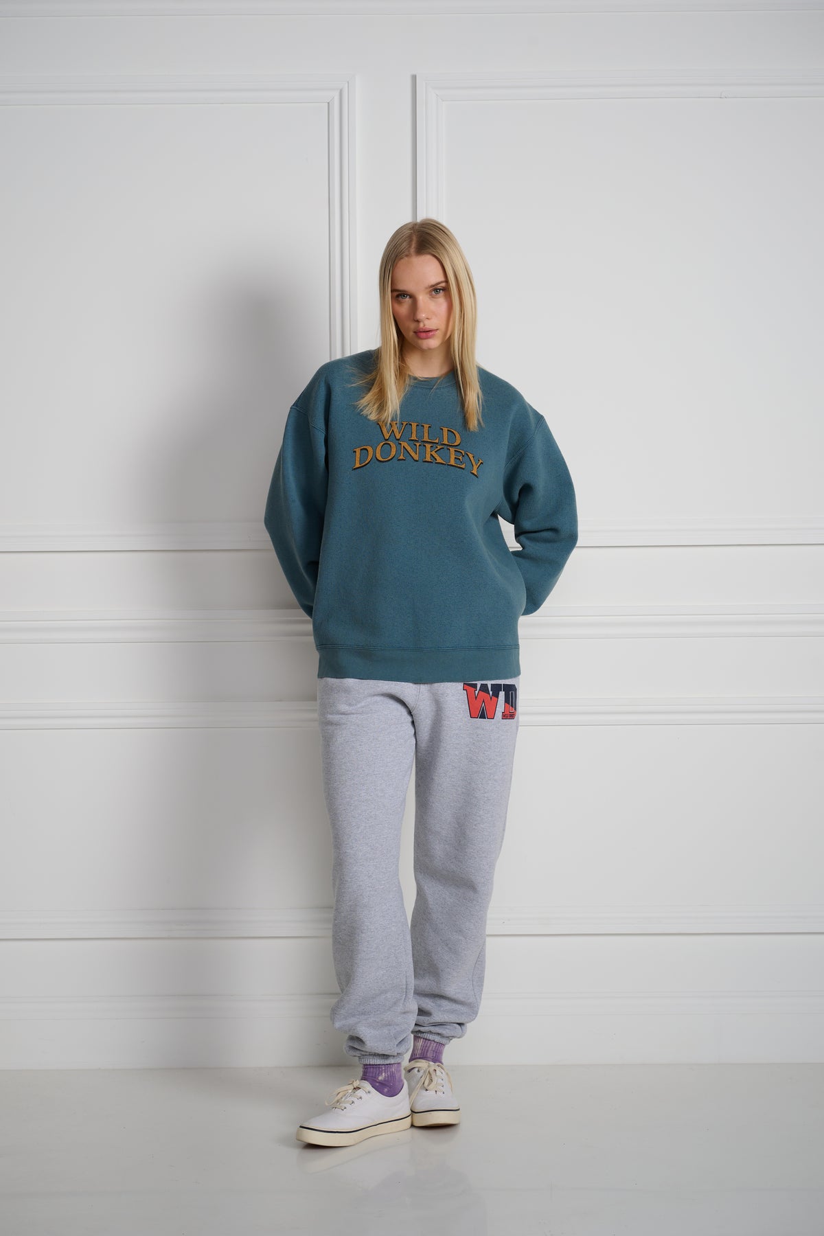 Spinach Set In Crewneck