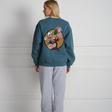Spinach Set In Crewneck