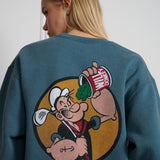 Spinach Set In Crewneck