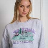 Arizona Set In Crewneck Heather Grey