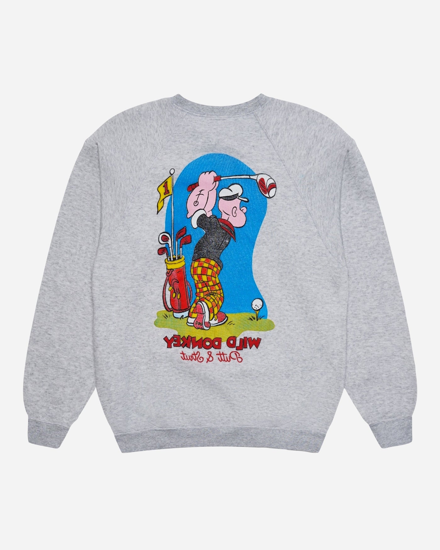 Pop Swing Raglan Sleeves Crewneck