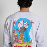 Pop Swing Raglan Sleeves Crewneck