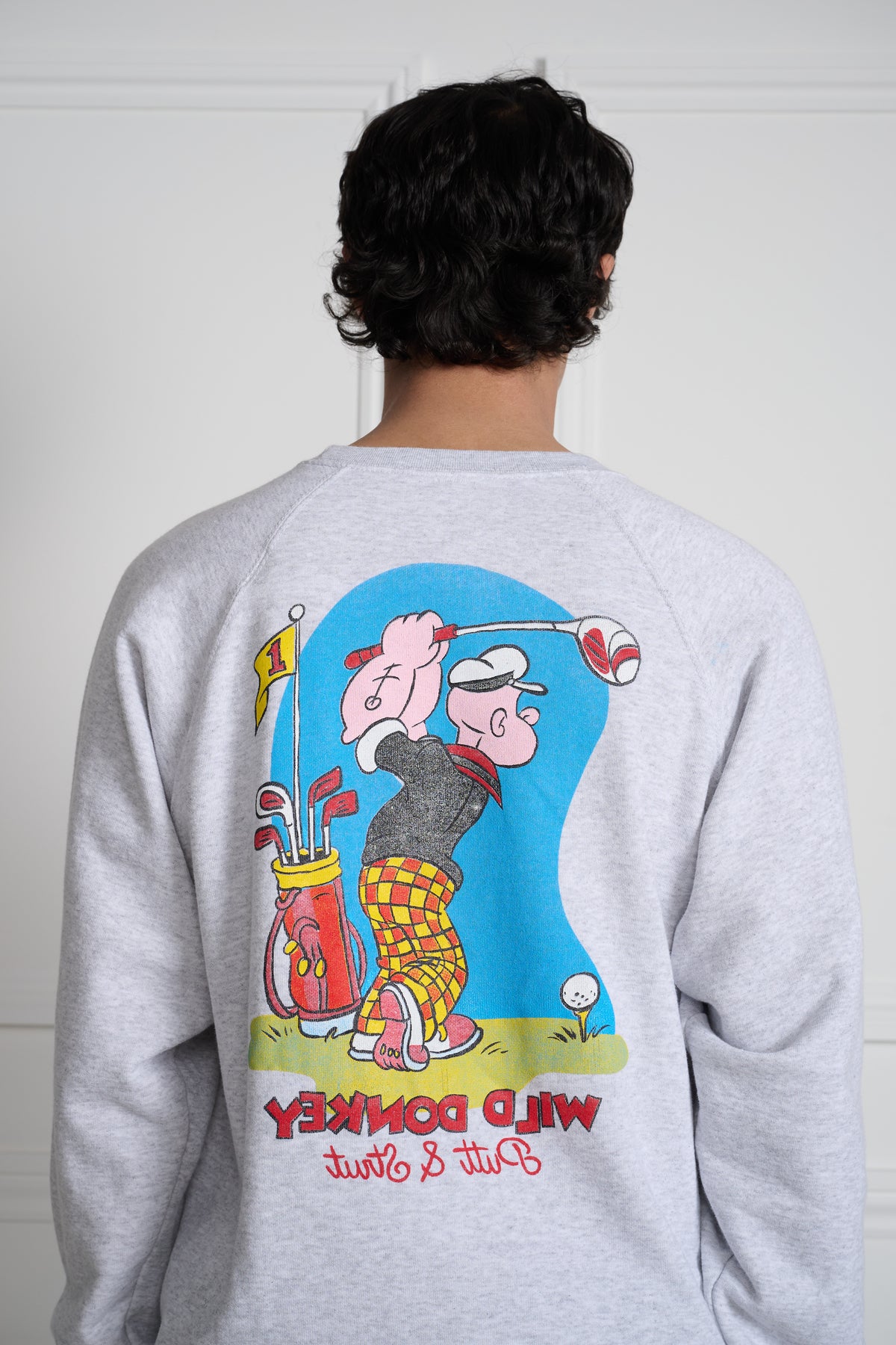 Pop Swing Raglan Sleeves Crewneck