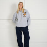 Wolves Half Zip Heather Grey