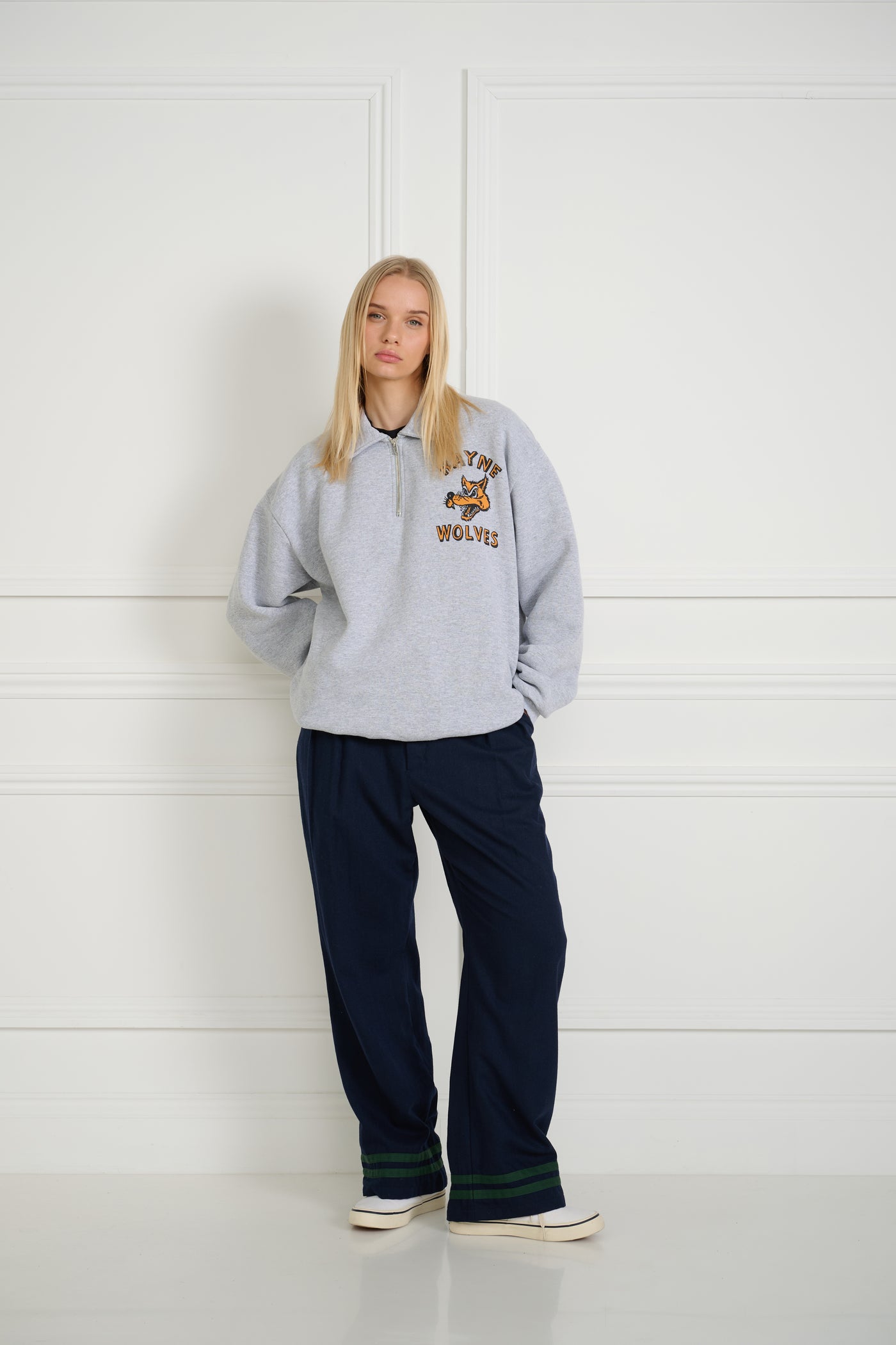 Wolves Half Zip