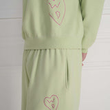 Heart Scribble Crewneck