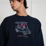 Buggy Raglan Sleeves Crewneck