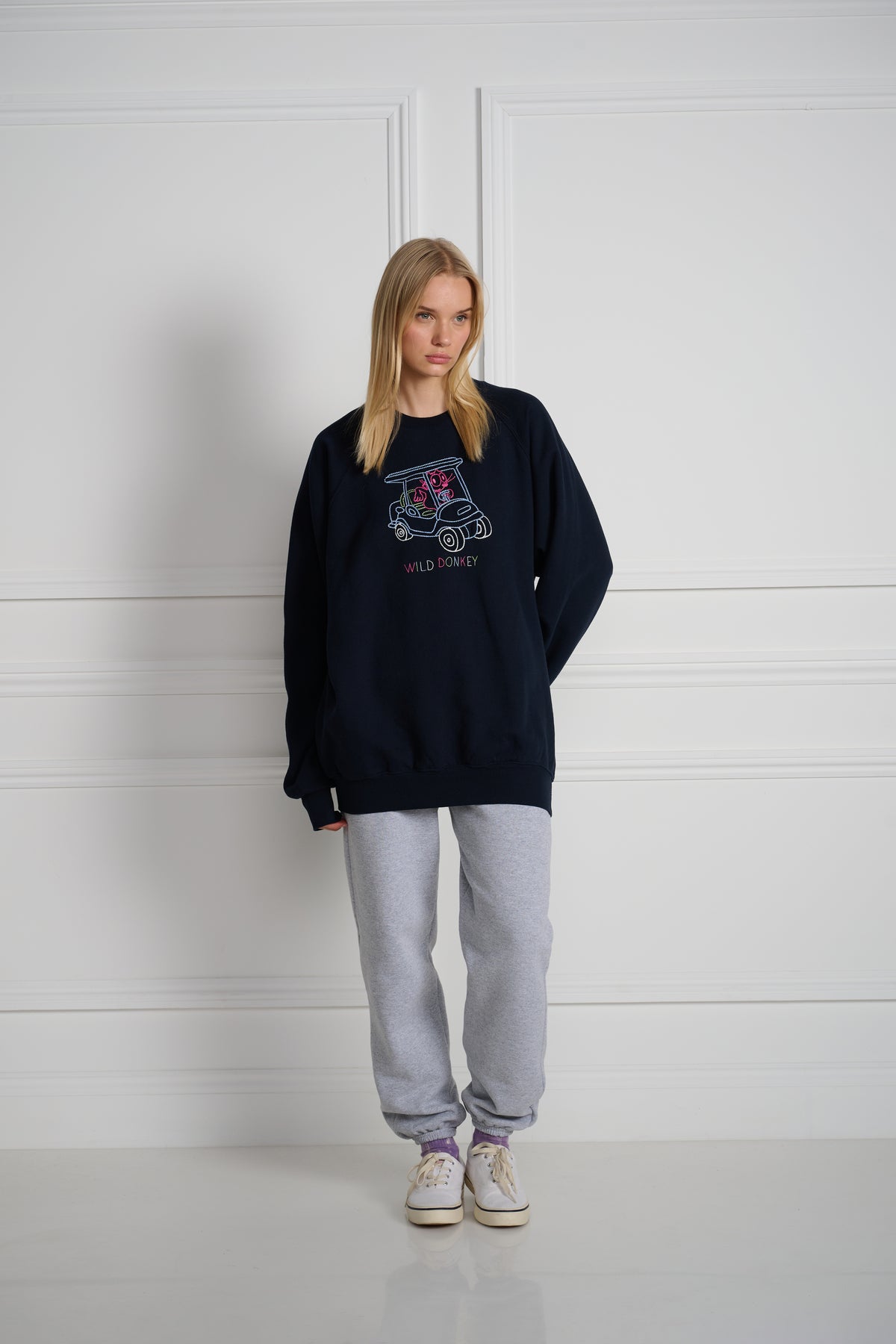 Buggy Raglan Sleeves Crewneck