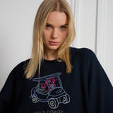 Buggy Raglan Sleeves Crewneck