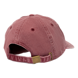 Vintage Red Wild Donkey Embroidered Logo Cap