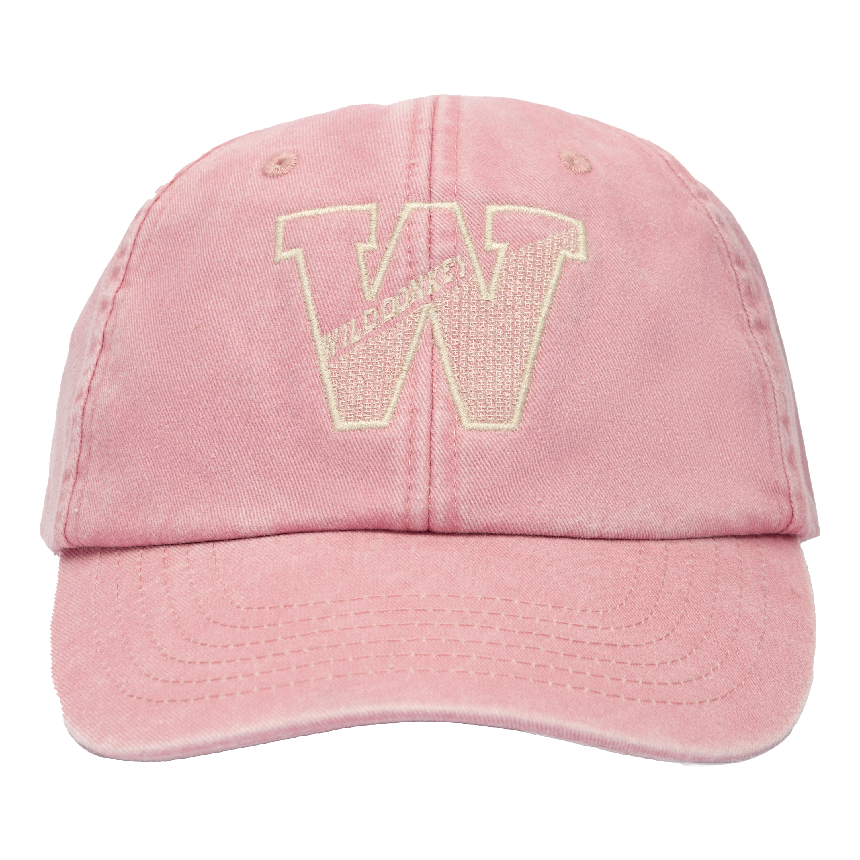 Vintage Pink Wild Donkey Logo Cap