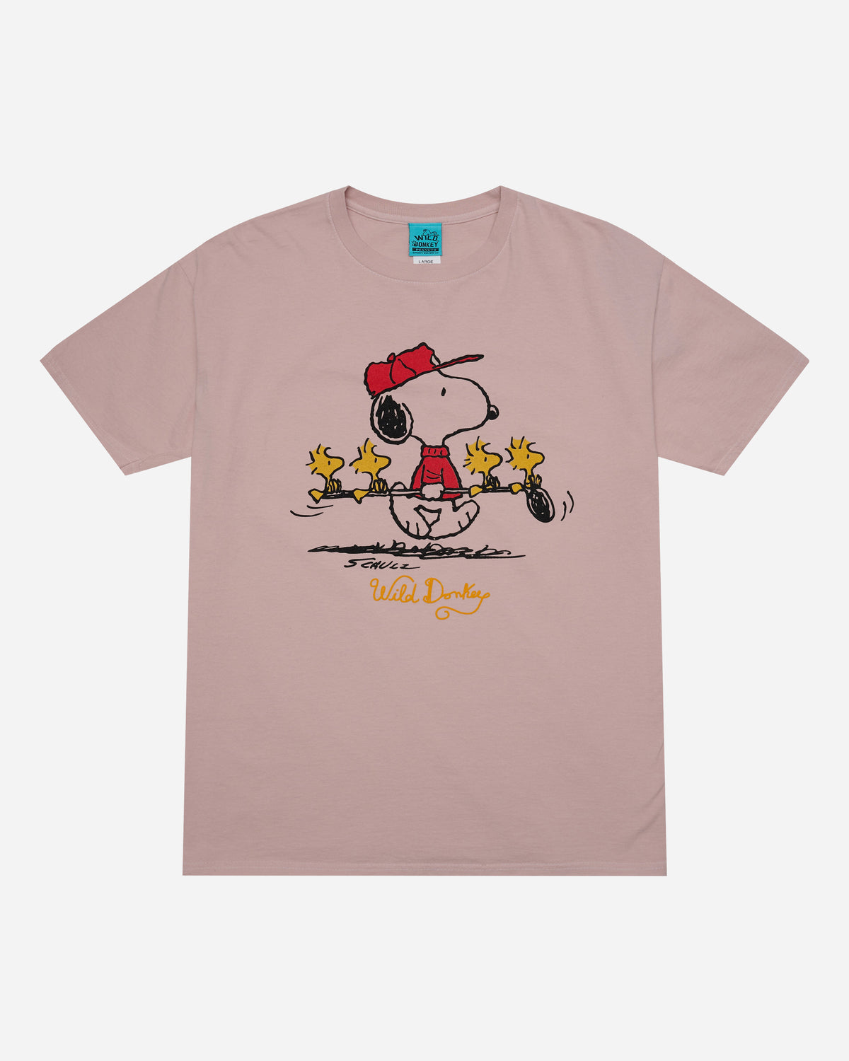 Woods T Shirt Powder Rose