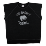 Washed Black Eisenhower Sleeveless Sweatshirt