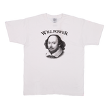 White Souvenir Print T-shirt