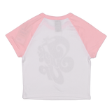 Pink Surfs Up Raglan Womens Baby T-shirt
