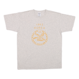 Grey Korean Military Print T-shirt
