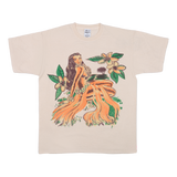 Beige Hawaiian Jersey T-shirt