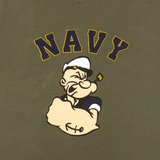 Military Green Character T-shirt