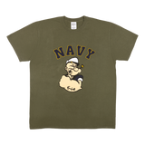 Military Green Character T-shirt