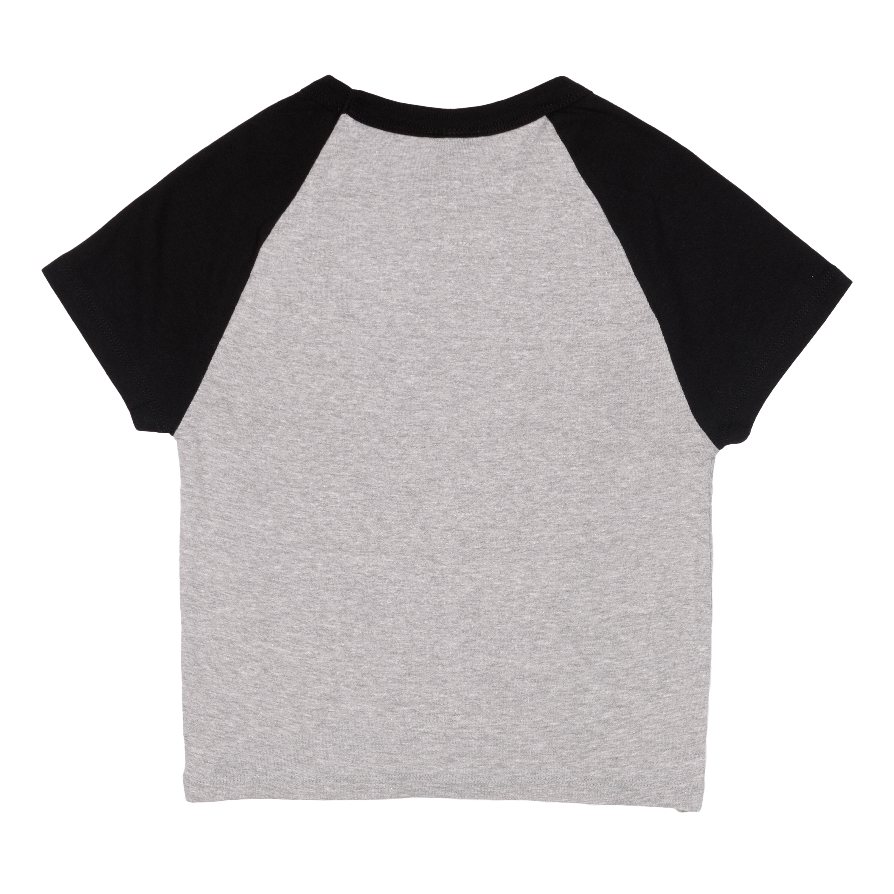 Grey Wild Donkey Logo Raglan Womens Baby T-shirt