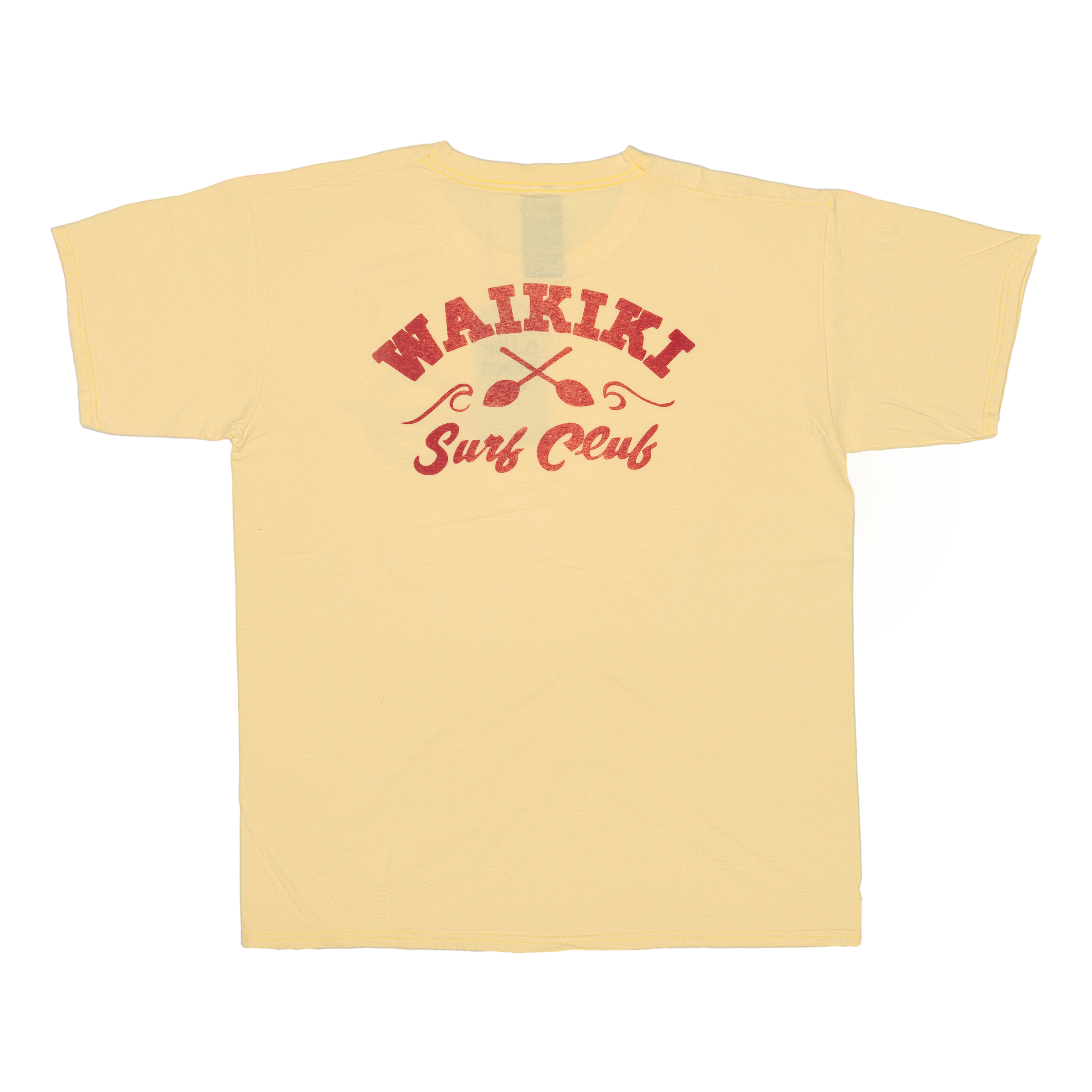 Yellow Waikiki Surf T-shirt