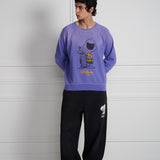 Laugh Raglan Sleeves Crewneck