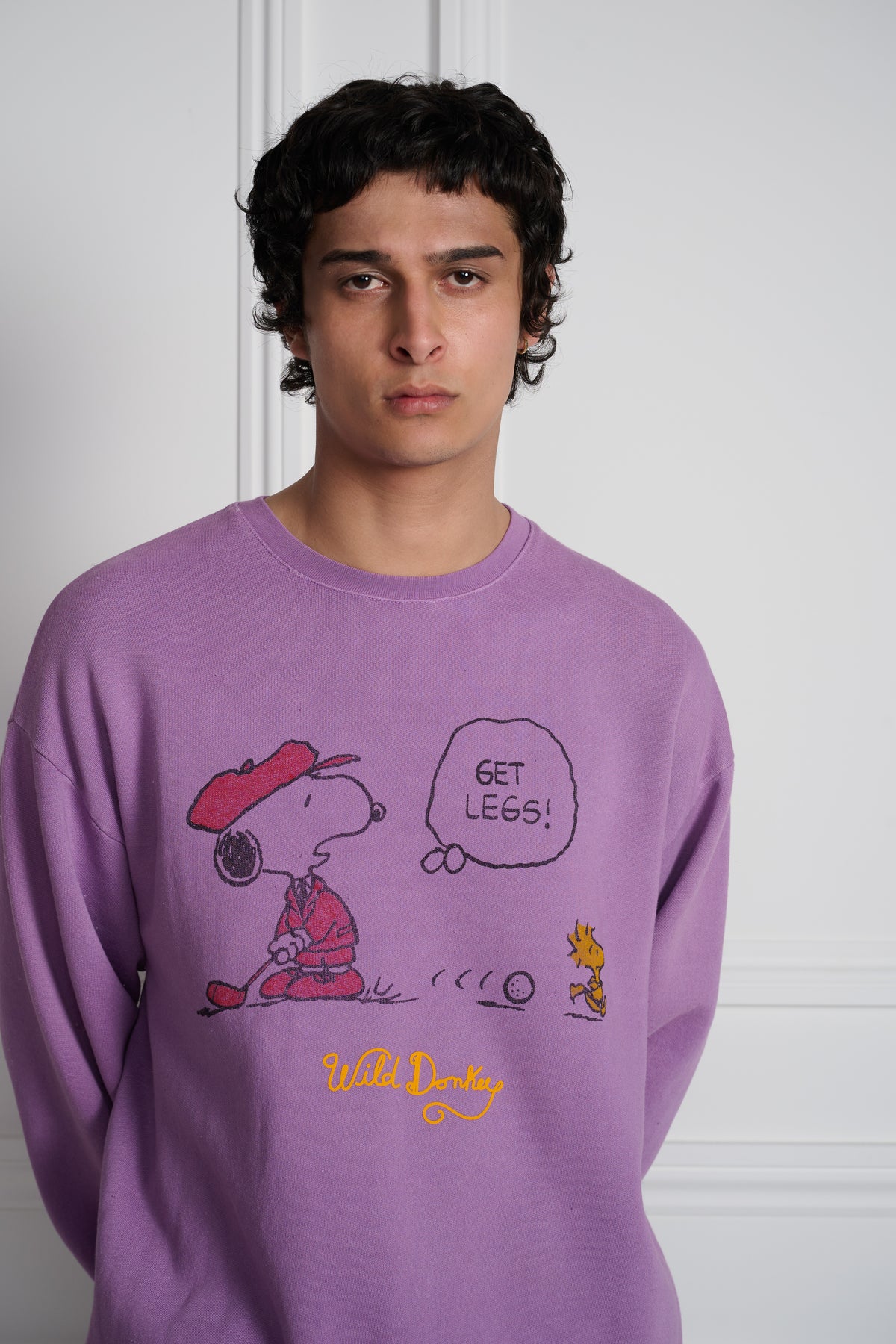 Legs Set In Crewneck