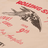 Wild Donkey X Rolling Stones T-Shirt Cream