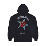 Wild Donkey X Rolling Stones Hoodie Black