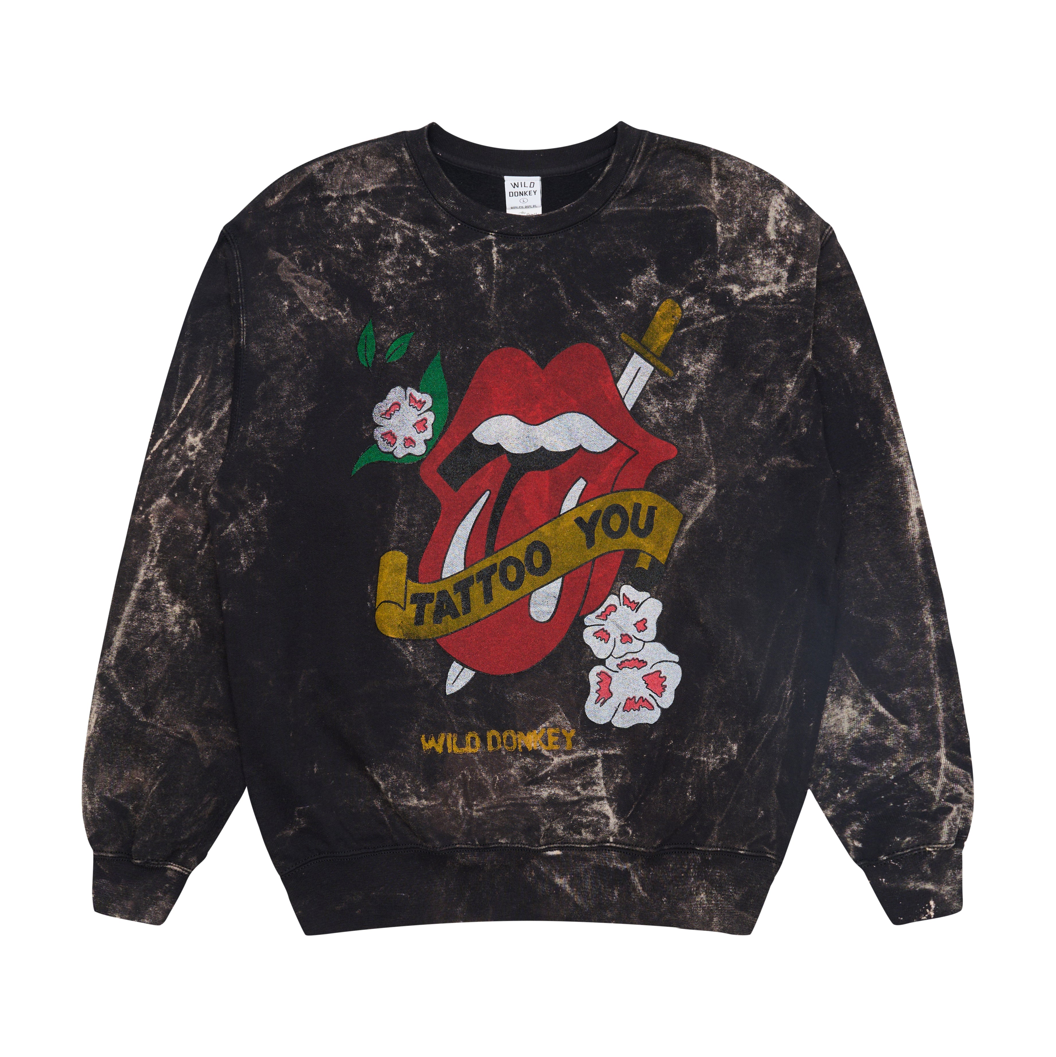 aaa333様用‼️ WILD DONKEY PRINT SWEAT Scribble 2 Crewneck – Wild Donkey