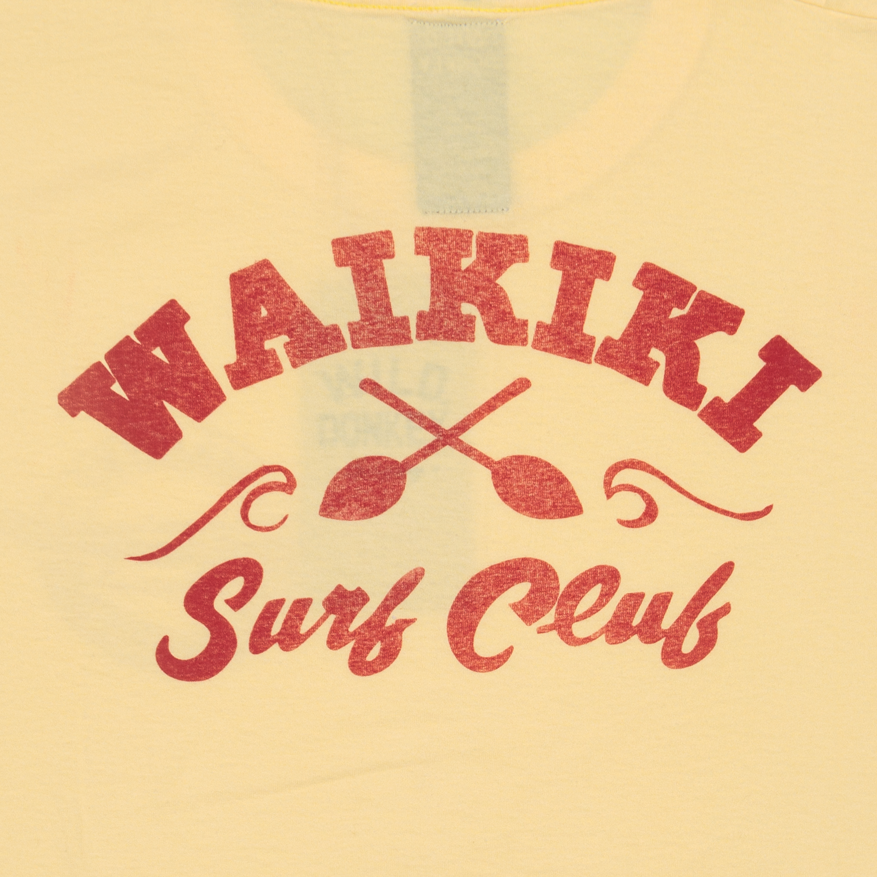 Yellow Waikiki Surf T-shirt