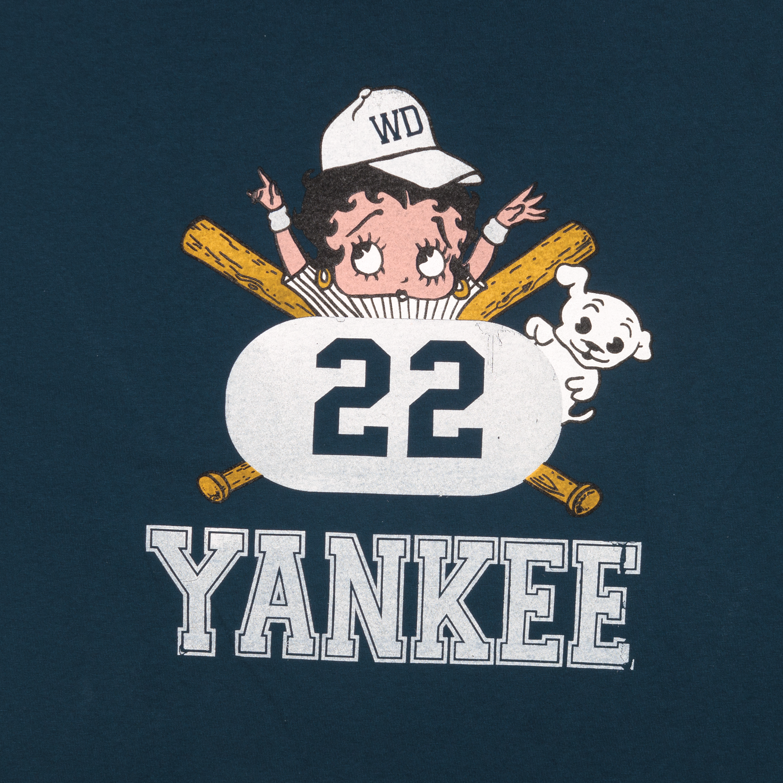 Navy Yankee Character T-shirt